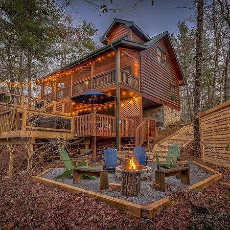 Golden Eagle Ga Cabin - Hot Tub, Firepit & Fast Wifi Blue Ridge Exterior foto