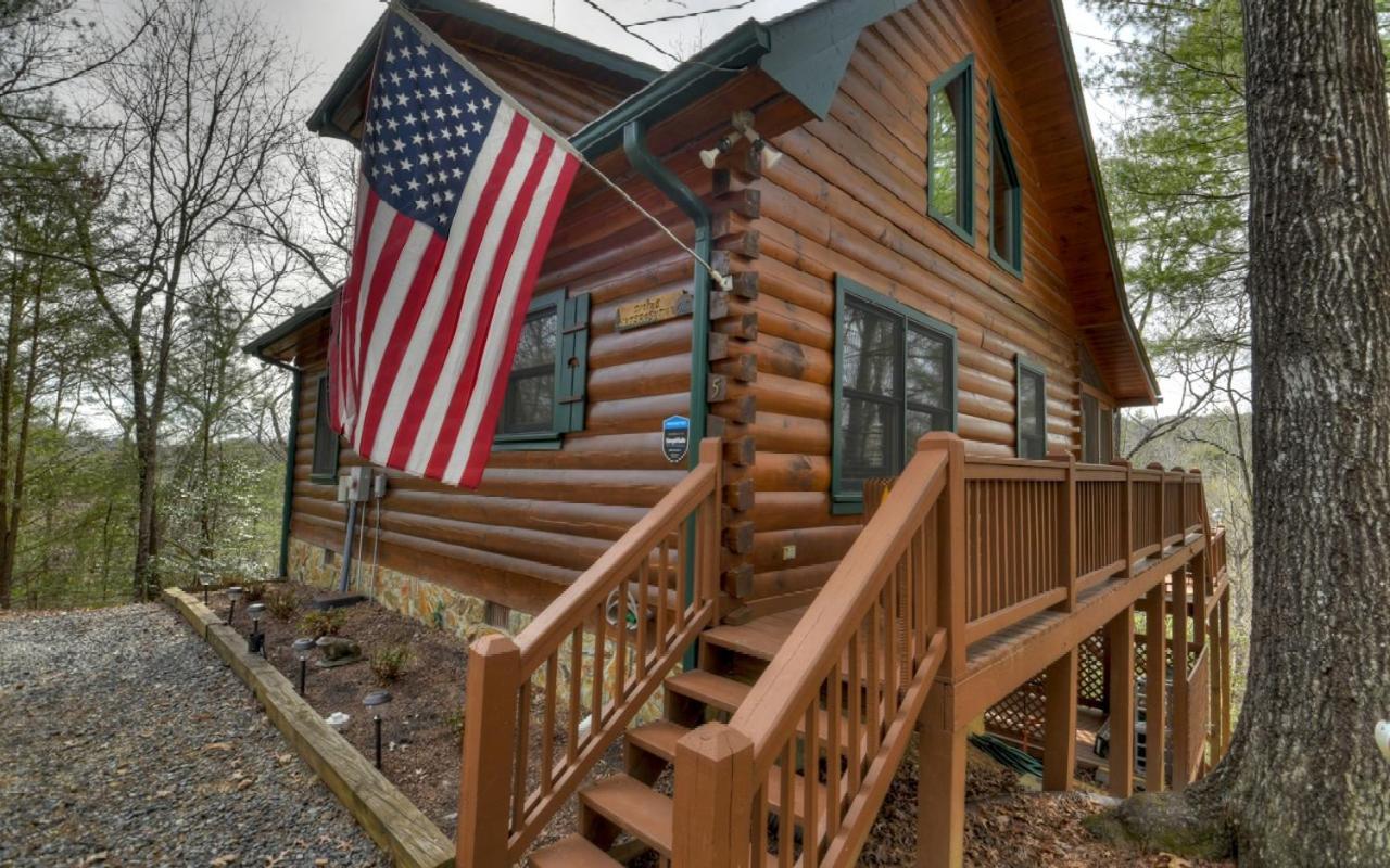 Golden Eagle Ga Cabin - Hot Tub, Firepit & Fast Wifi Blue Ridge Exterior foto