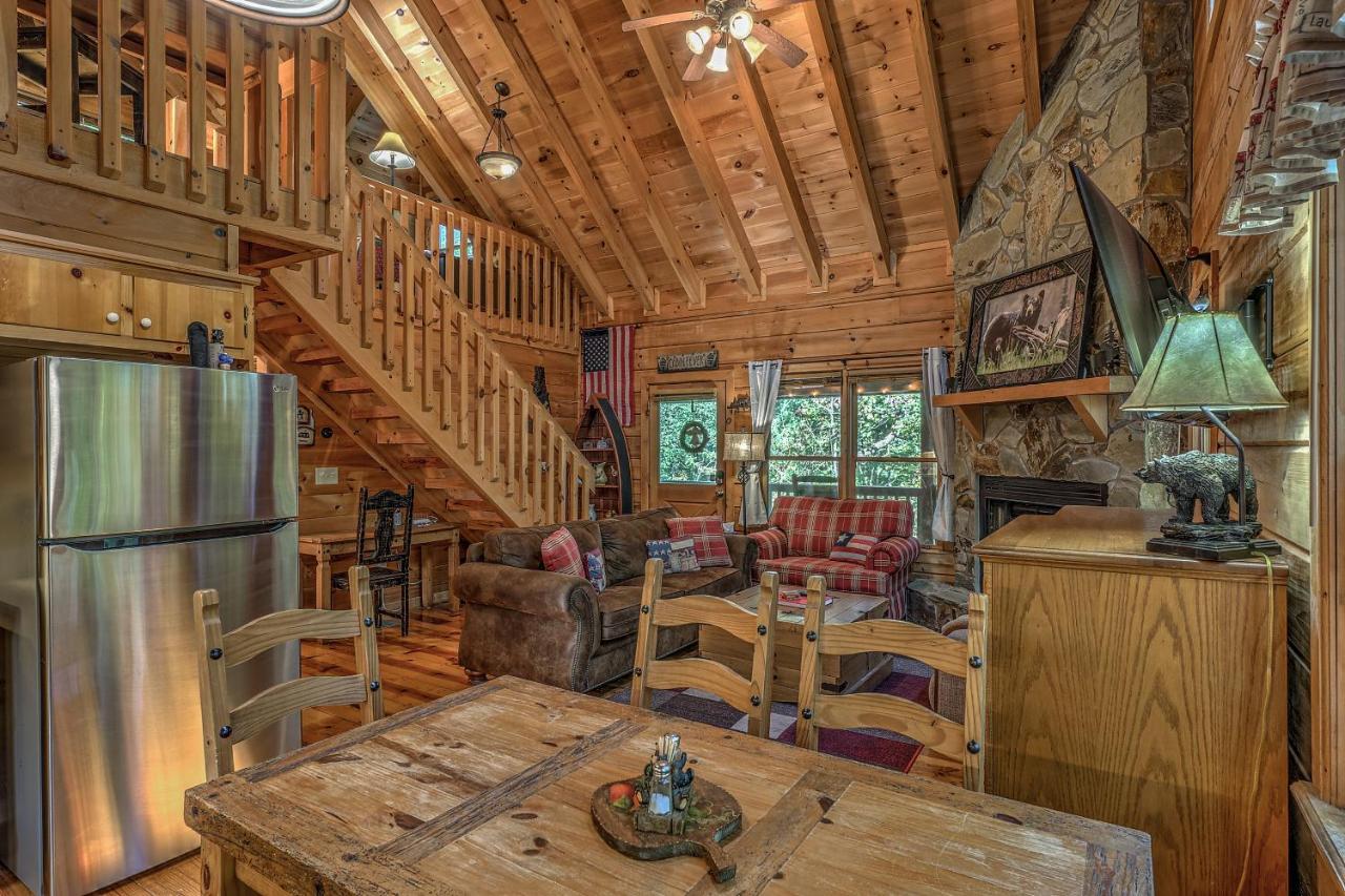 Golden Eagle Ga Cabin - Hot Tub, Firepit & Fast Wifi Blue Ridge Exterior foto